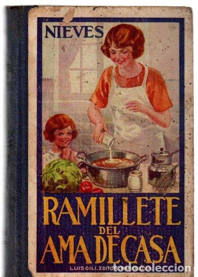 Libros: Ramillete del ama de casa - Nieves