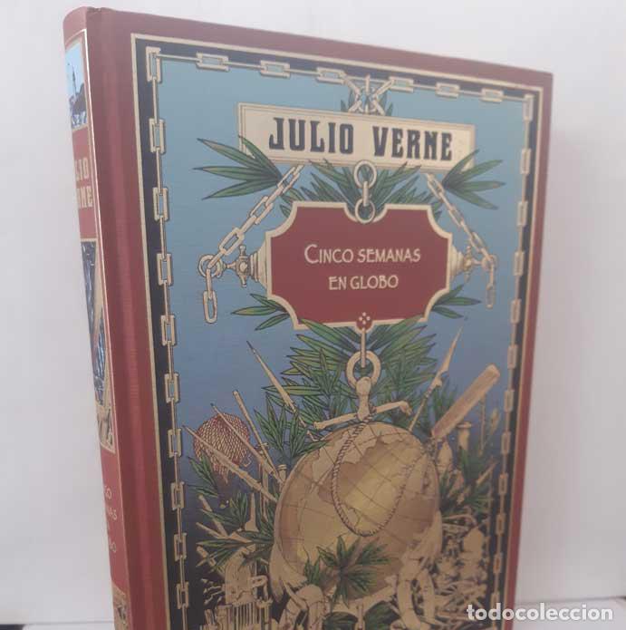 Livros em segunda m&atilde;o: CINCO SEMANAS EN GLOBO - MART&Iacute;N PAZ - VERNE, JULIO