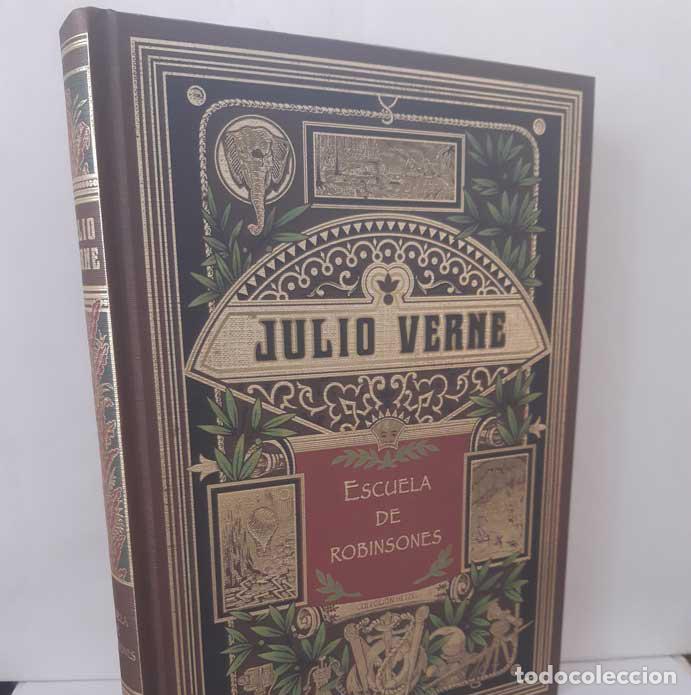Livres: ESCUELA DE ROBINSONES - EL MAESTRO ZACAR&Iacute;AS - UN DRAMA EN EL AIRE - VERNE, JULIO