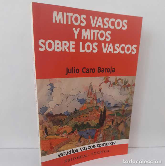 Livros em segunda m&atilde;o: MITOS VASCOS Y MITOS SOBRE LOS VASCOS. ESTUDIOS VASCOS XIV - CARO BAROJA, JULIO