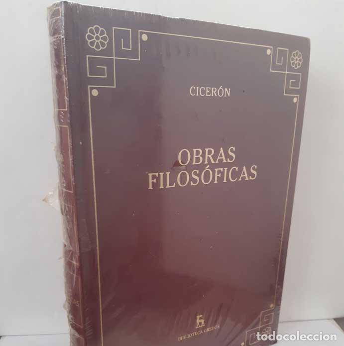 Libros: OBRAS FILOS&Oacute;FICAS - CICER&Oacute;N