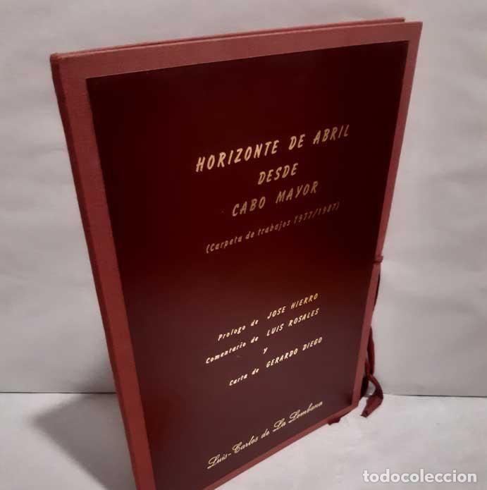 Livros em segunda m&atilde;o: HORIZONTE DE ABRIL DESDE CABO MAYOR (CARPETA DE TRABAJOS 1977/1987) - DE LA LOMBANA Y MIJANCOS, LUIS