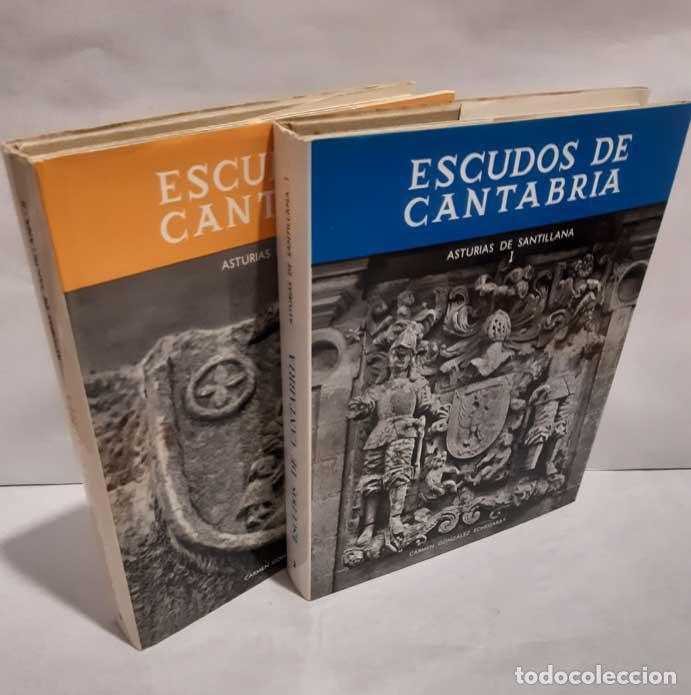 B&uuml;cher: ESCUDOS DE CANTABRIA 2 Y 3: LAS ASTURIAS DE SANTILLANA (2 TOMOS) - GONZ&Aacute;LEZ ECHEGARAY, CARMEN