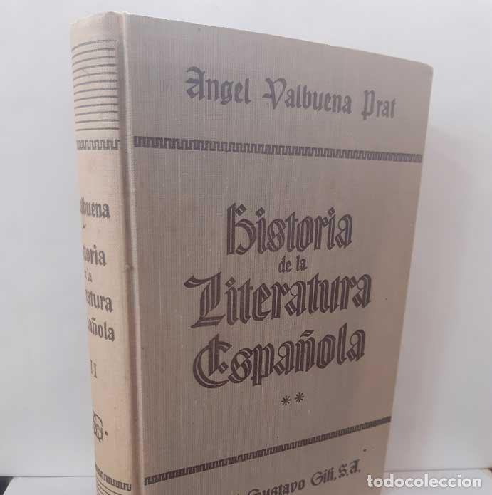 B&uuml;cher: HISTORIA DE LA LITERATURA ESPA&Ntilde;OLA II - VALVUENA PRAT, &Aacute;NGEL