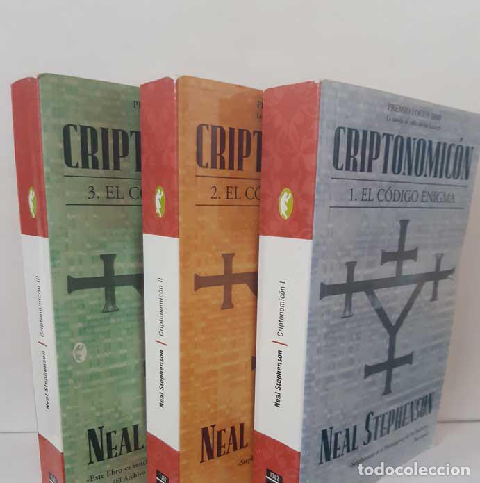 B&uuml;cher: CRIPTONOMIC&Oacute;N (3 TOMOS). C&Oacute;DIGO ENIGMA, C&Oacute;DIGO PONTIFEX, C&Oacute;DIGO ARETUSA - STEPHENSON, NEAL