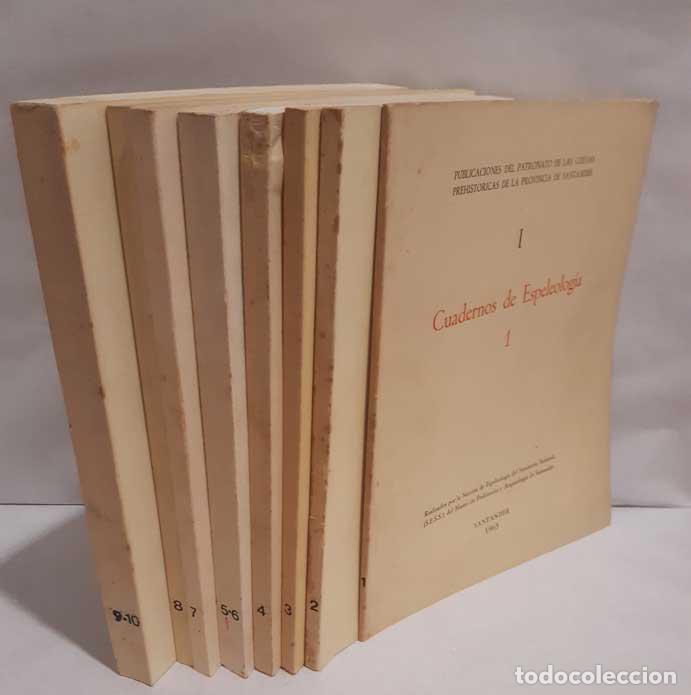 Livres: CUADERNOS DE ESPELEOLOG&Iacute;A (TOMOS 1 AL 10 EN 8 VOL&Uacute;MENES, COMPLETO)