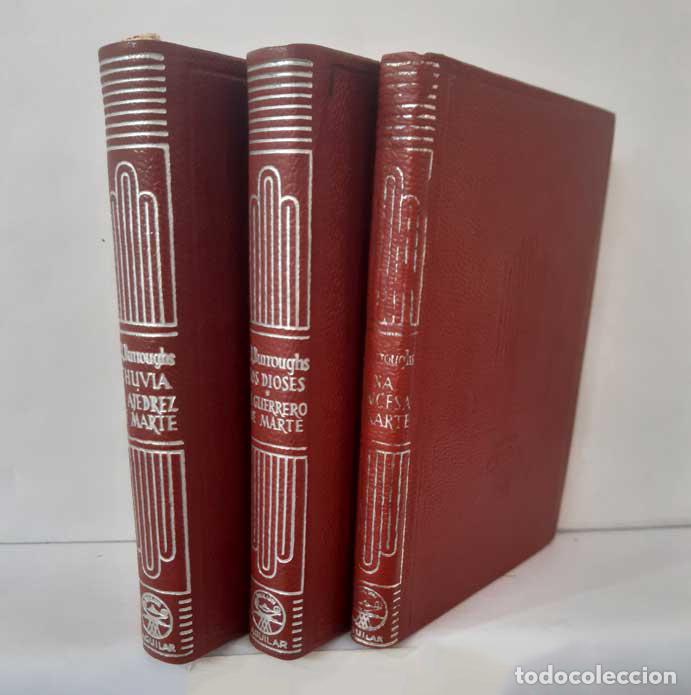 Libri di seconda mano: UNA PRINCESA DE MARTE + LOS DIOSES DE MARTE. EL GUERRERO DE MARTE + THUVIA LA VIRGEN DE MARTE. EL AJ