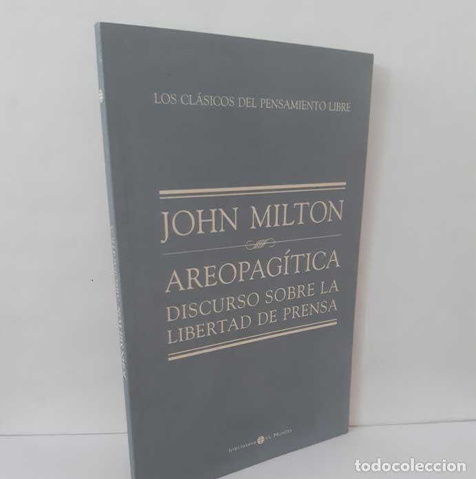 books: AREOPAG&Iacute;TICA. DISCURSO SOBRE LA LIBERTAD DE PRENSA - MILTON, JOHN
