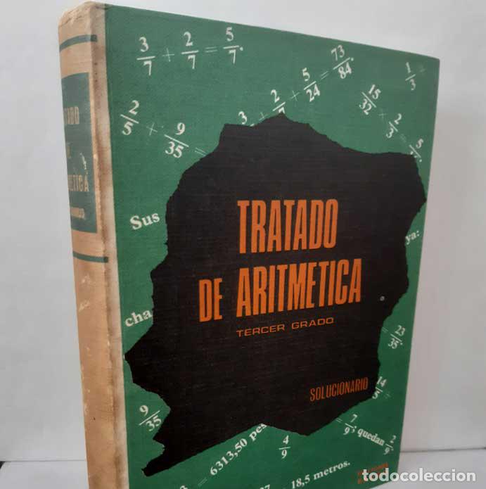 books: TRATADO DE ARITM&Eacute;TICA. TERCER GRADO. SOLUCIONARIO