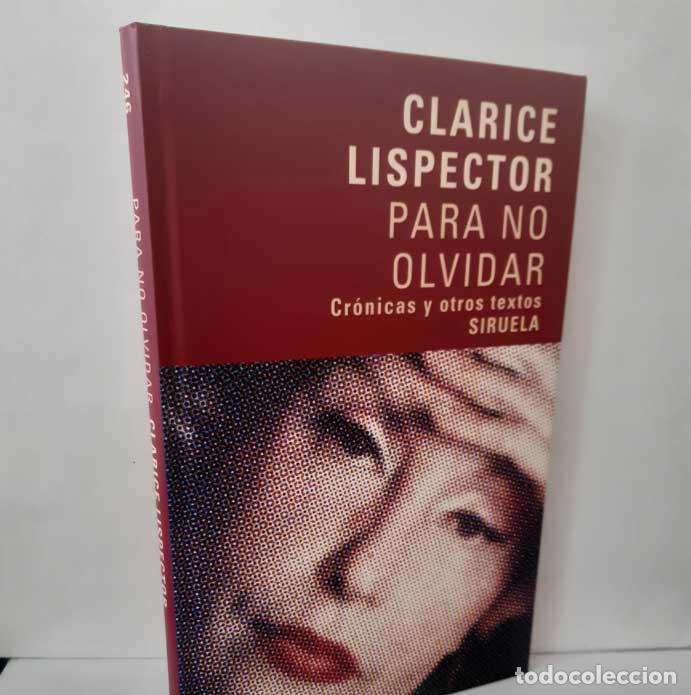 Livros em segunda m&atilde;o: PARA NO OLVIDAR. CR&Oacute;NICAS Y OTROS TEXTOS - LISPECTOR, CLARICE