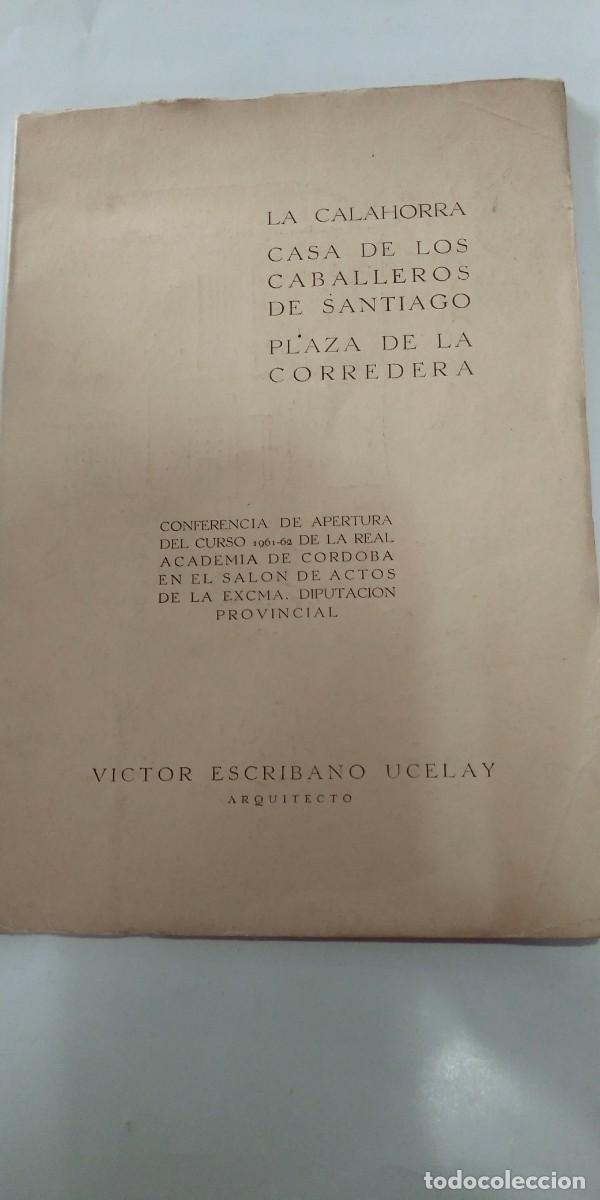 Libros: La Calahorra Casa de los caballeros de Santiago Plaza de la Corredera Victor Escribano Ucelay