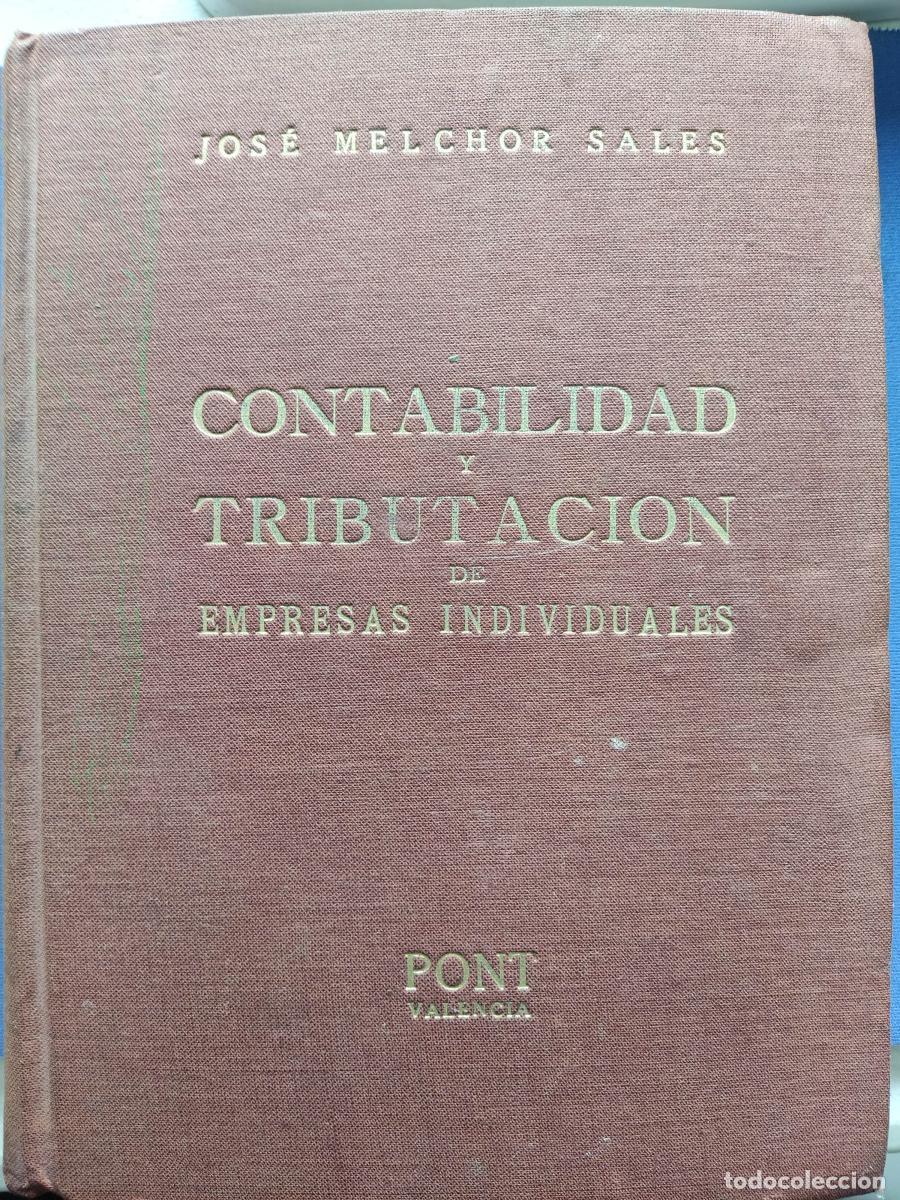 Libros: Contabilidad y tributaci&oacute;n de empresas individuales - Jos&eacute; Melchor Sales tdk59