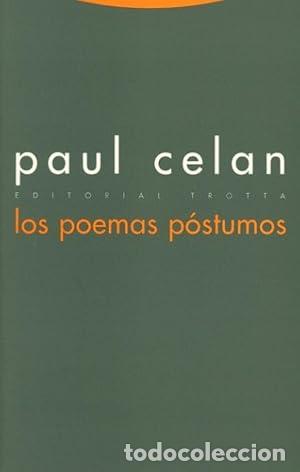Libros: Los poemas p&oacute;stumos - CELAN, PAUL