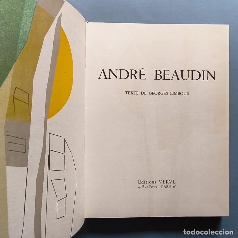 Libros: Andr&eacute; Beaudin. Texte de Georges Limbour. - - Foto 2