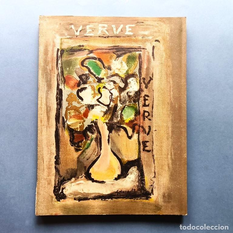 Libros: Verve. Revue Artistique et Litt&eacute;raire Paraissant Quatre Fois par An. N&ordm; 4. Directeur E. T&eacute;riade. -