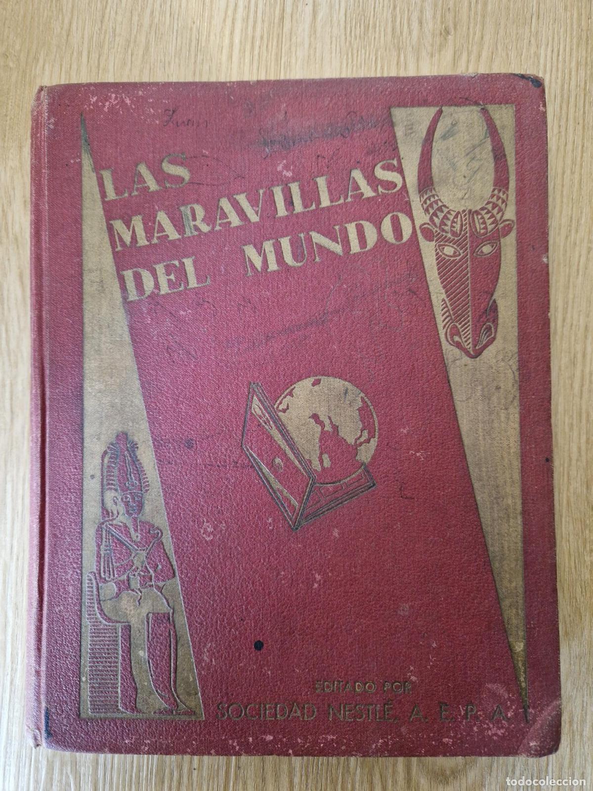 Livros em segunda m&atilde;o: Las maravillas del mundo. &Aacute;lbum de Cromos. COMPLETO -