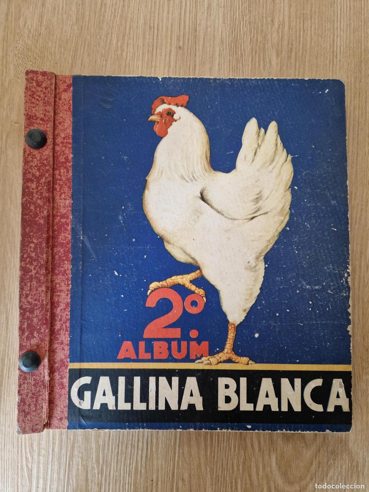 books: 2 &Aacute;lbum Gallina Blanca. -