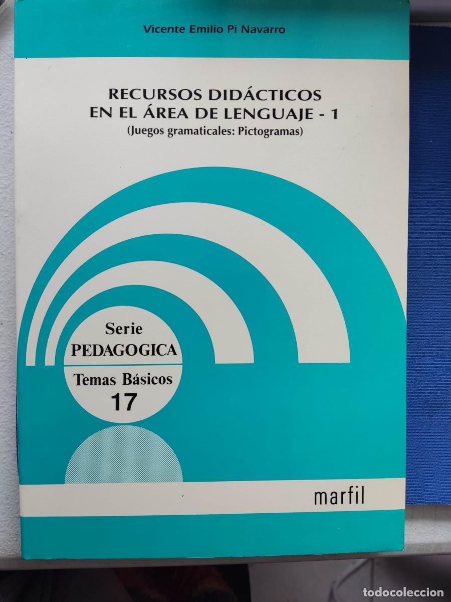 Libri di seconda mano: Recursos did&aacute;cticos en el &aacute;rea de lenguaje-1 - Pi Navarro, Vicente Emilio tdk203