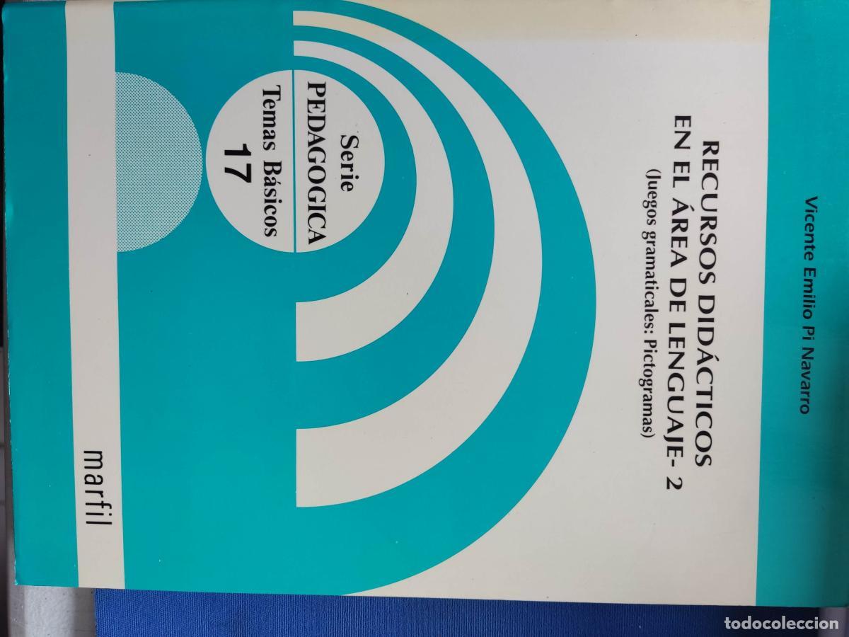 Libri di seconda mano: Recursos did&aacute;cticos en el &aacute;rea de lenguaje-2 - Pi Navarro, Vicente Emilio tdk203