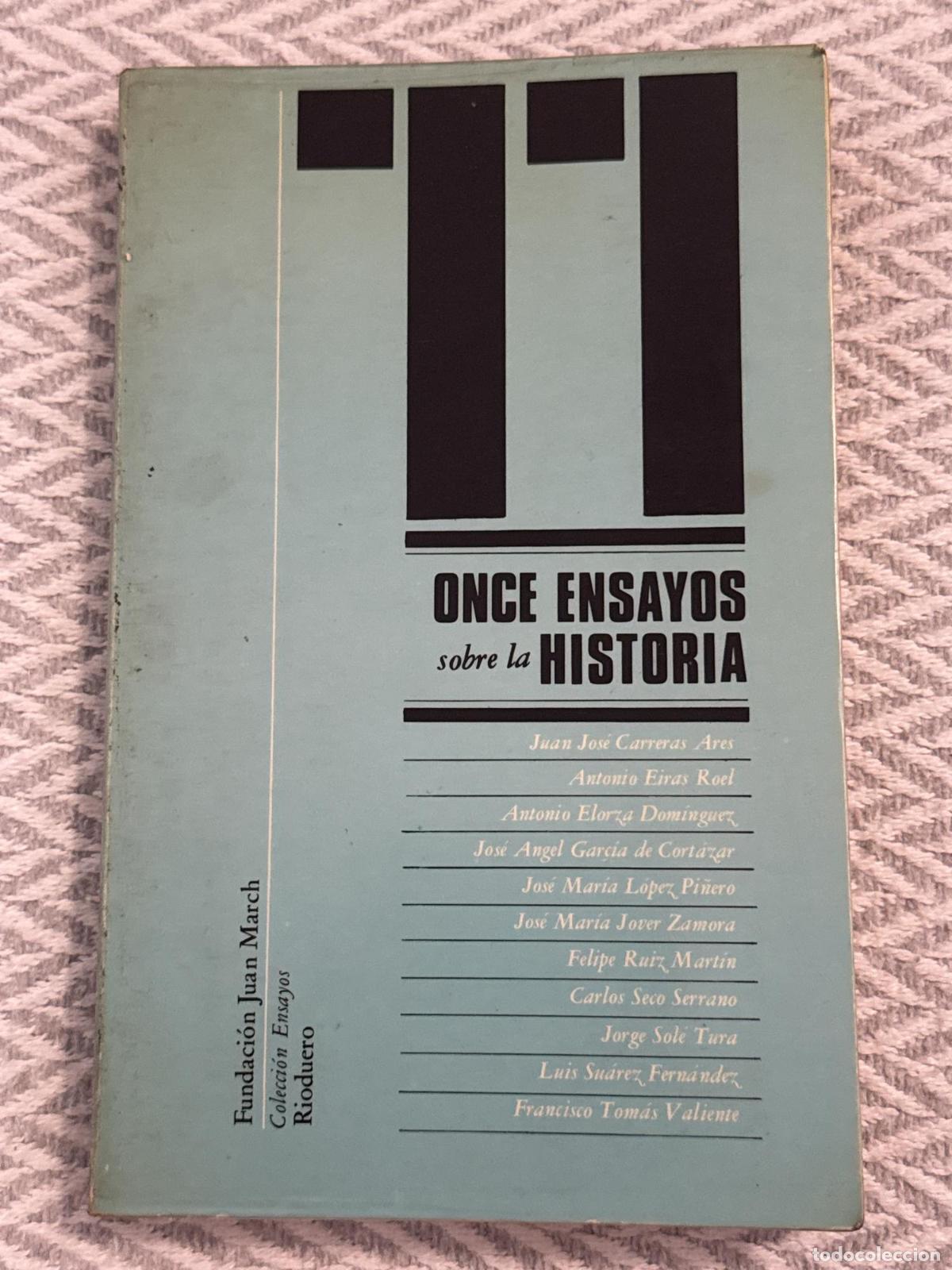 Libros: Once ensayos sobre la historia - VVAA
