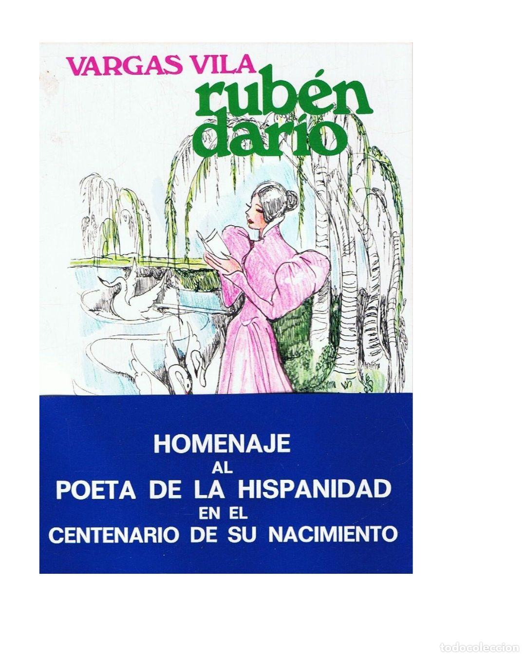 Libros: VARGAS VILA - RUB&Eacute;N DAR&Iacute;O