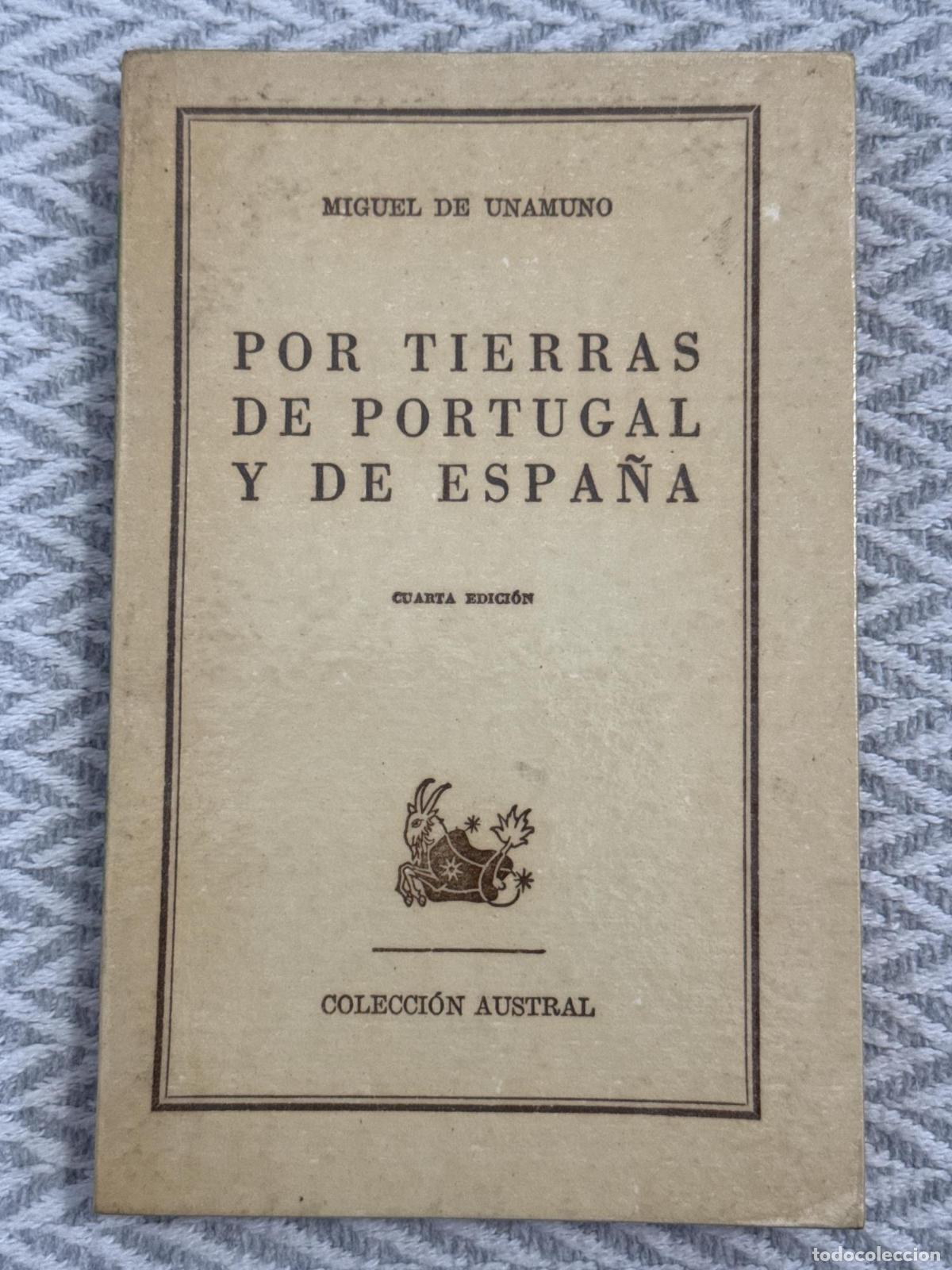 Libros: Por tierras de Portugal y de Espa&ntilde;a - Miguel de Unamuno