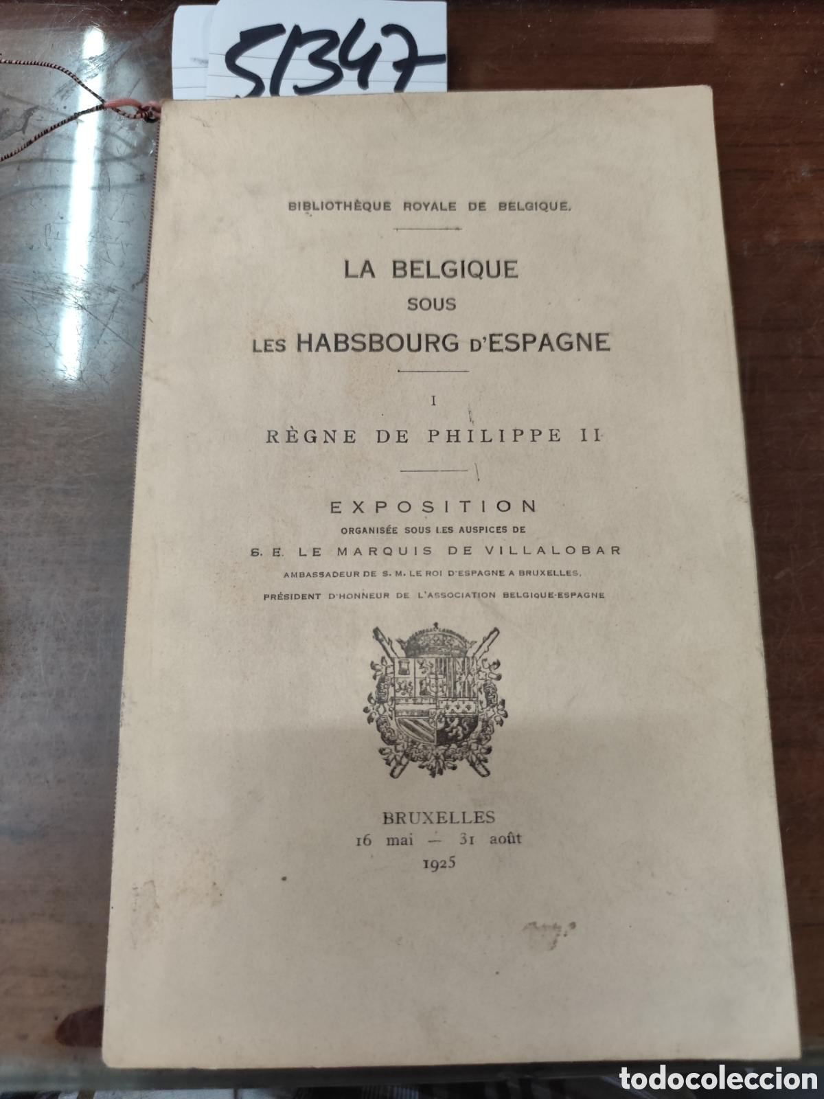 Livros em segunda m&atilde;o: LA BELGIQUE SOUS LES HABSBOURG D ESPAGNE. I Regne de Philippe II. B&Eacute;LGICA BAJO LOS HABSBURGO DE ESP
