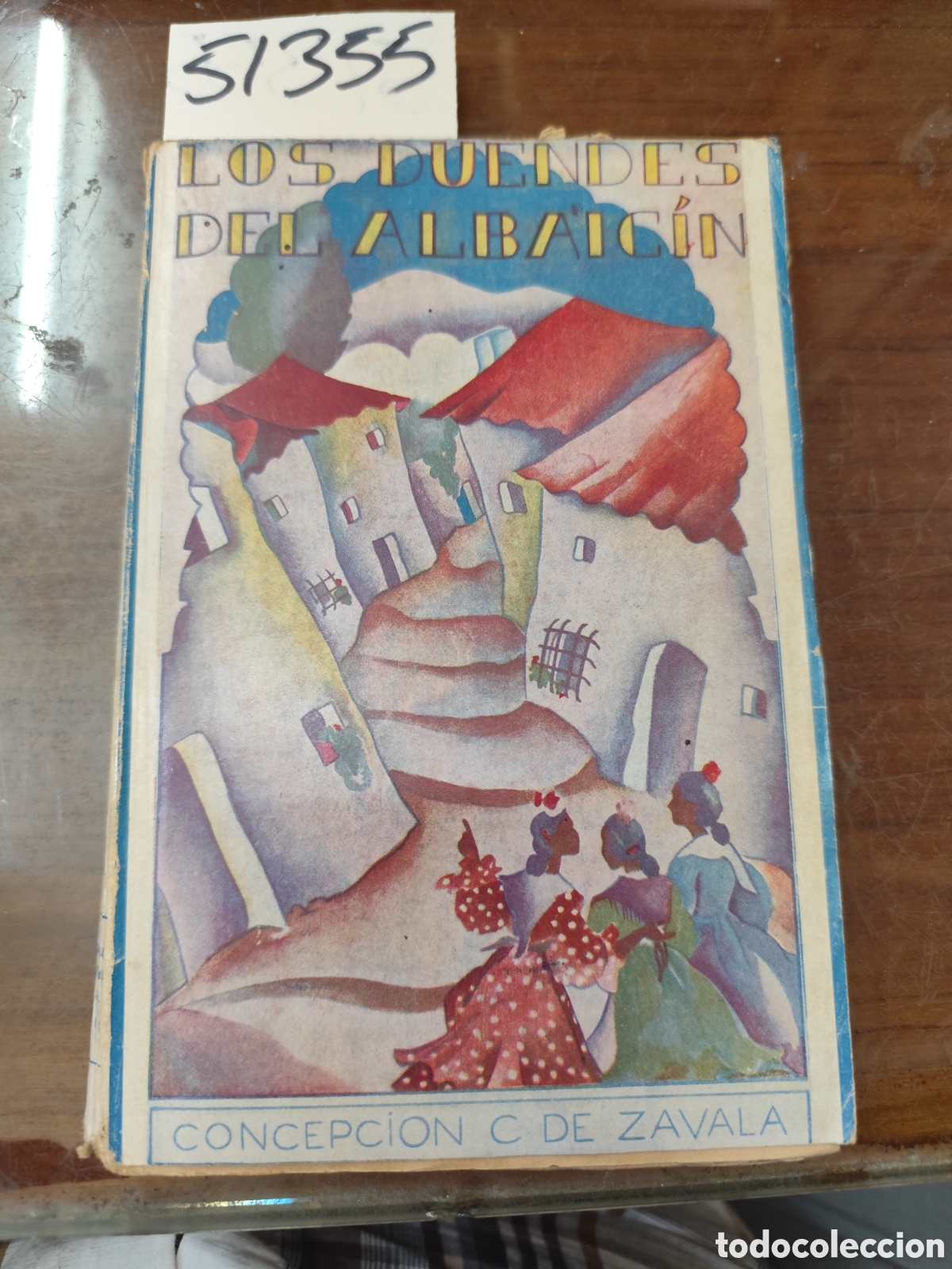 Livros em segunda m&atilde;o: LOS DUENDES DEL ALBAICIN. 1&ordf; Edici&oacute;n. A&Ntilde;o 1938 - CASTELL DE ZAVALA,Concepcion