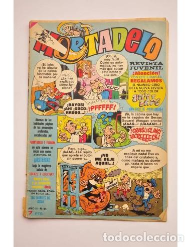 Libros: Mortadelo. Revista juvenil. A&ntilde;o II. n&ordm; 85 - AUTORES VARIOS