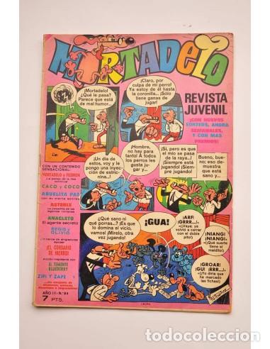 Libros: Mortadelo. Revista juvenil. A&ntilde;o III. n&ordm; 84 - AUTORES VARIOS