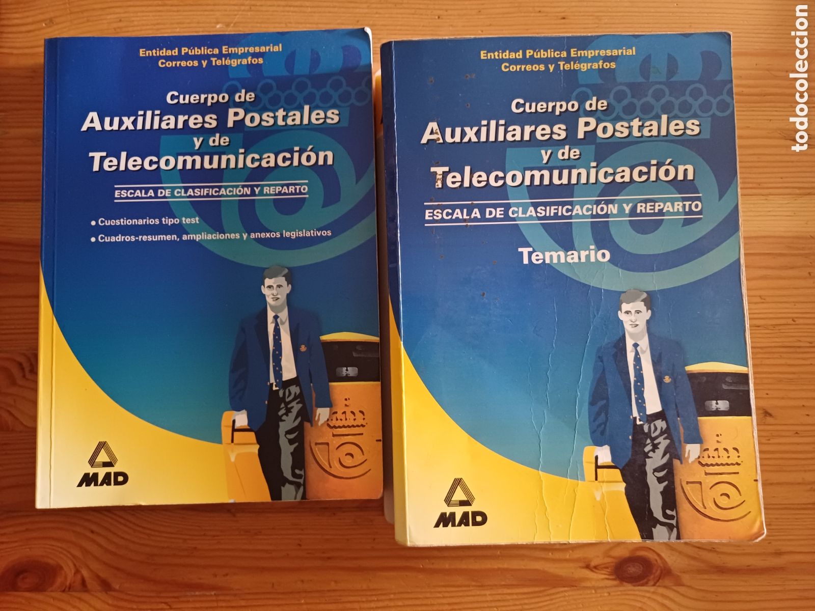 Libros: Cuerpo de Auxiliares Postales y de Telecomunicaci&oacute;n Temario Correos y Tests MAD 1999