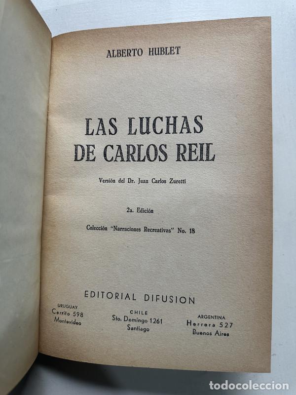 Libri di seconda mano: Las luchas de Carlos Reil - Hublet Alberto