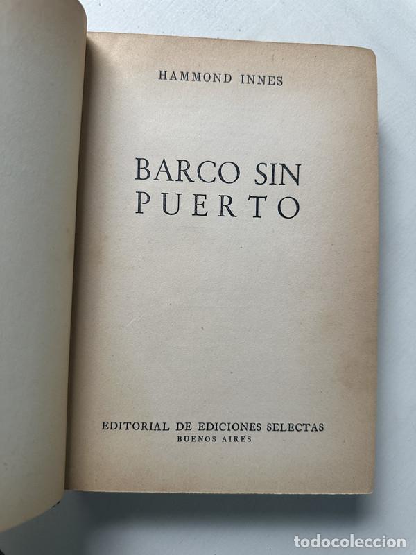Libros: Barco sin puerto - Innes Hammond - Foto 1