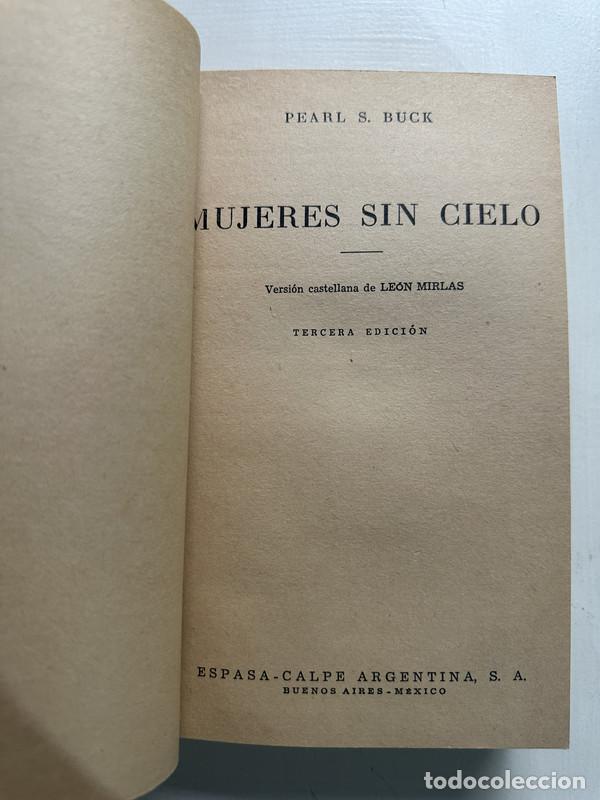 Libros: Mujeres sin cielo - Buck Pearl S.