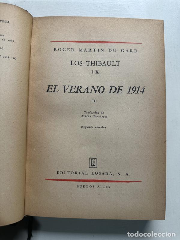 Libros: Los Thibault IX - Martin du Gard Roger - Foto 1