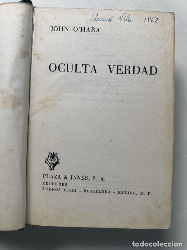 Livros em segunda m&atilde;o: Oculta verdad - O'Hara John