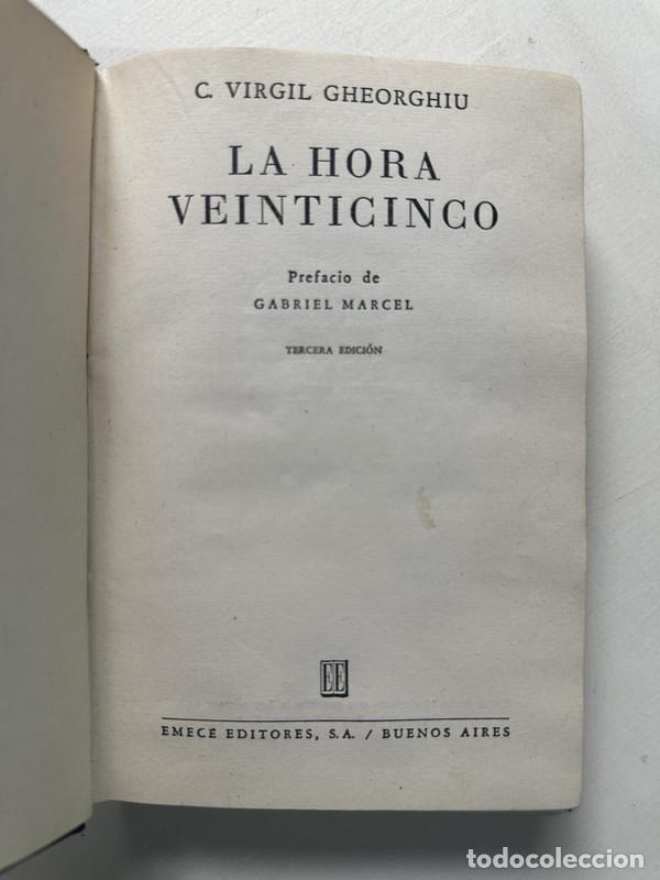 Libri di seconda mano: La hora veinticinco - Gheorghiu C. Virgil