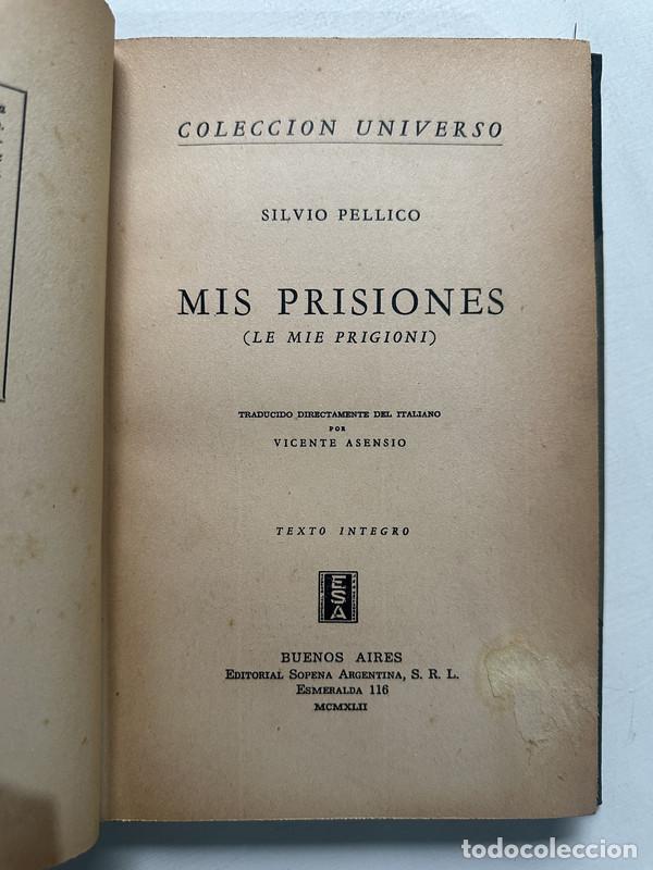 Libros: Mis prisiones - Pellico Silvio - Foto 1