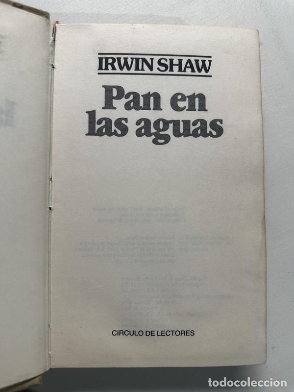 Libros: Pan en las aguas - Shaw Irwin - Foto 1