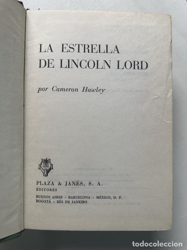 Libri di seconda mano: La estrella de Lincoln Lord - Hawley Cameron