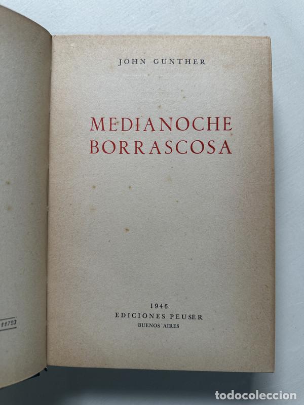 Libri di seconda mano: Medianoche borrascosa - Gunther John