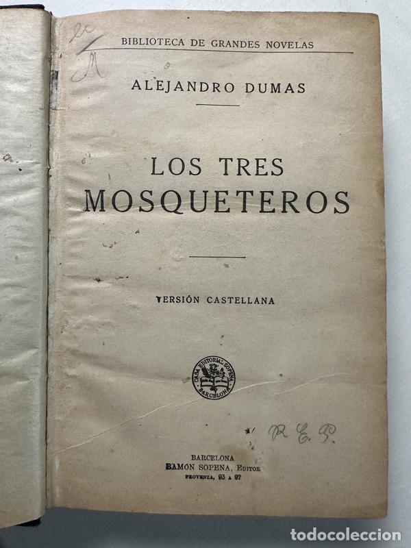 Libros: Los tres mosqueteros - Dumas Alejandro - Foto 1