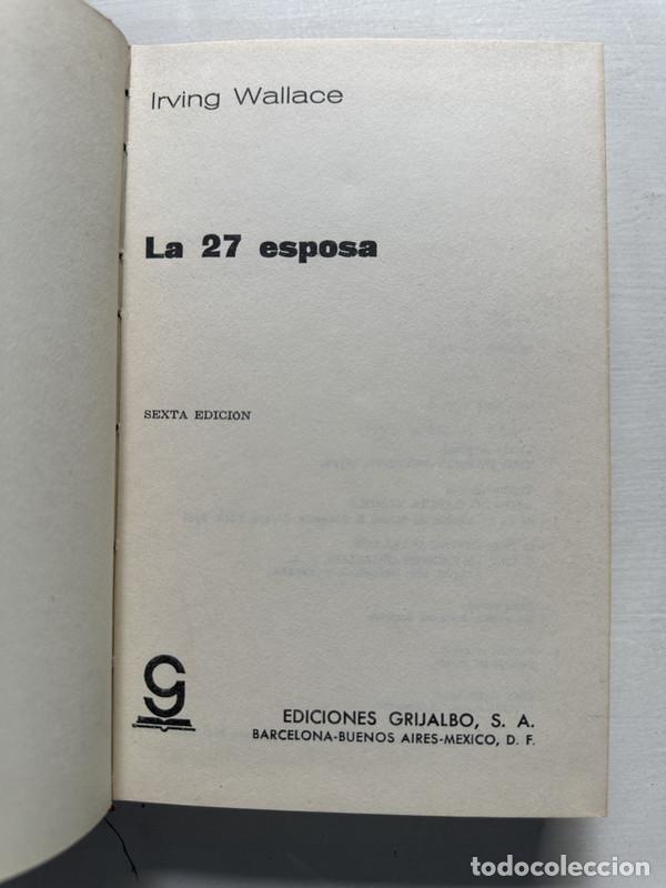 Libros: La 27 esposa - Wallace Irving - Foto 1