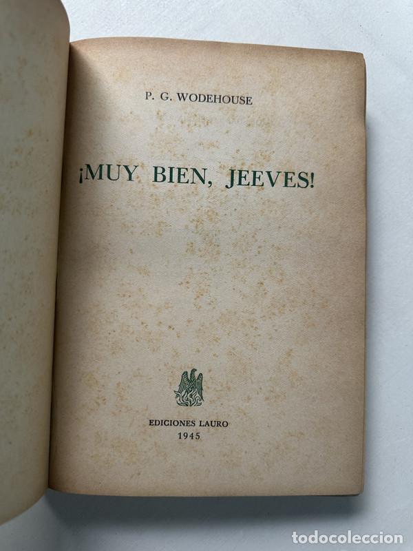 Livros em segunda m&atilde;o: Muy bien Jeeves! - Wodehouse P. G.