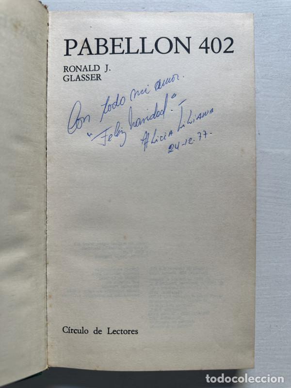 Livros em segunda m&atilde;o: Pabellon 402 - Glasser Ronald J.