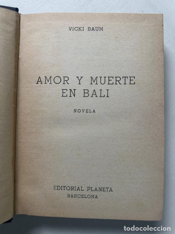 Libros: Amor y muerte en Bali - Baum Vicki - Foto 1