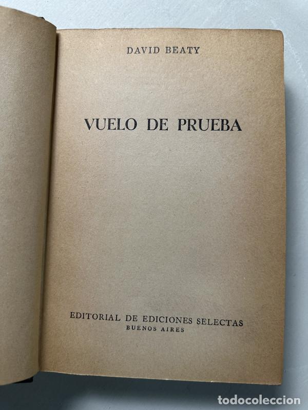 Libri di seconda mano: Vuelo de prueba - Beaty David