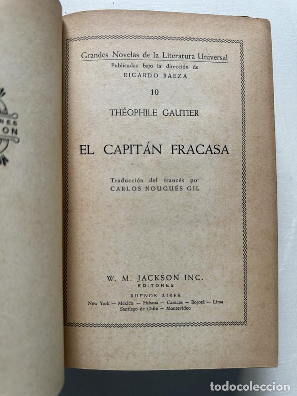 books: El capitan fracasa - Gautier Theophile