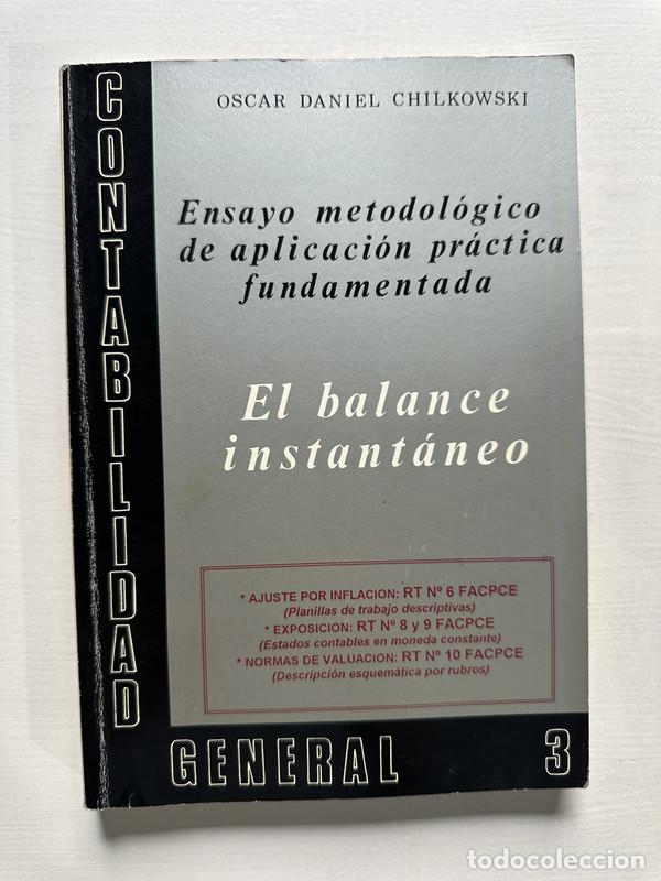 books: El balance instantaneo - Chilkowski Oscar Daniel