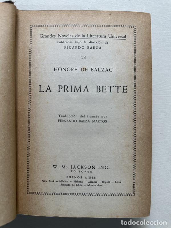 Libros: La prima Bette - Balzac Honore de - Foto 1